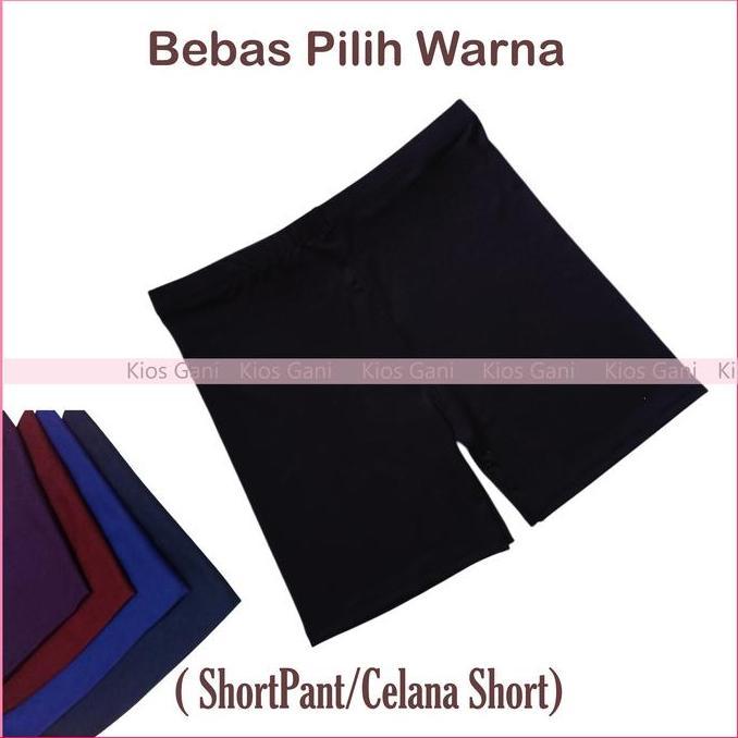 DS345 - PAKET HEMAT 6 Pcs CELANA SHOT-LEGGING WANITA SHORT PENDEK POLOS Nyaman Shorts Celana  Santai