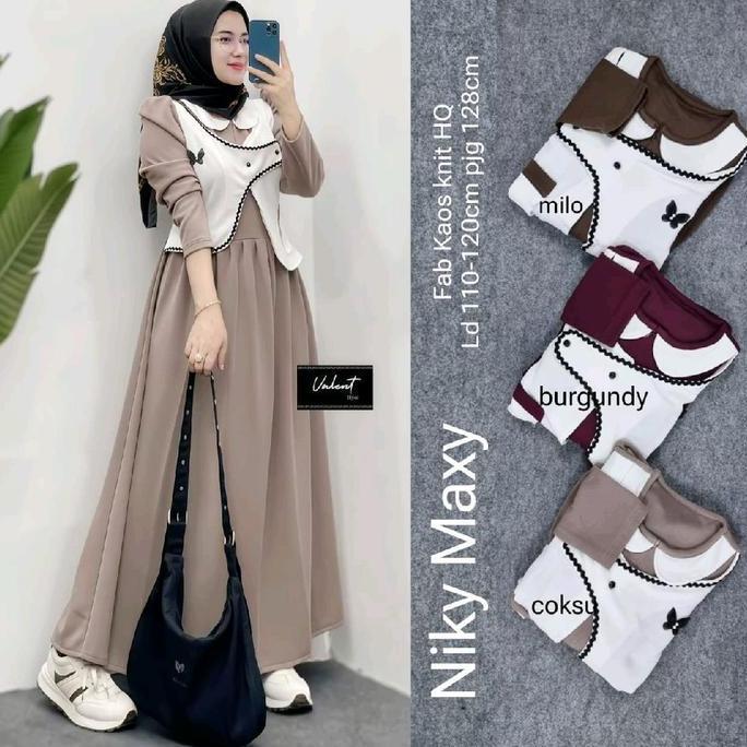 Unik Gamis Trend Terbaru 2026 Baju Gamis Elegan 2026 Gamis Simpel Elegan Gamis Mewah Elegan Gamis Pe
