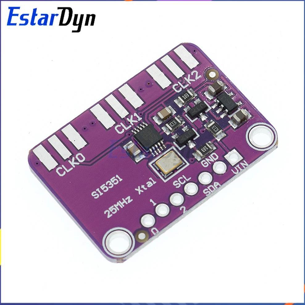 DC 3V-5V CJMCU-5351 Si5351A Si5351 I2C Clock Generator Breakout Board Signal Generator Clock 8KHz-16