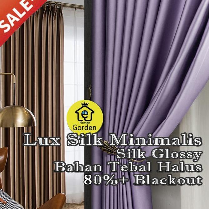 '' GORDEN POLOS MINIMALIS BLACKOUT DIMUNT WARNA COKLAT UNGU ''