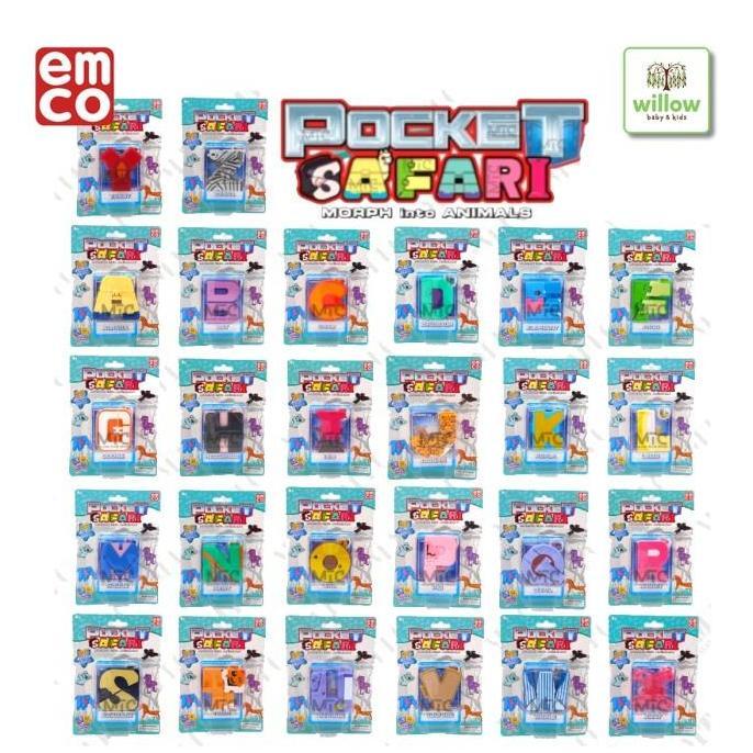 Sembrani Emco 106920 Pocket Safari - Mainan Edukasi