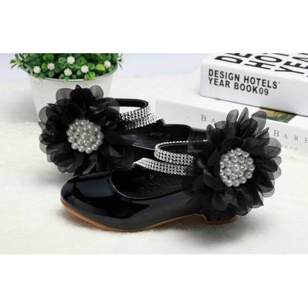 FLO SHOES / SEPATU HEELS PESTA ULANG TAHUN ANAK PEREMPUAN / PRINCESS / NATAL