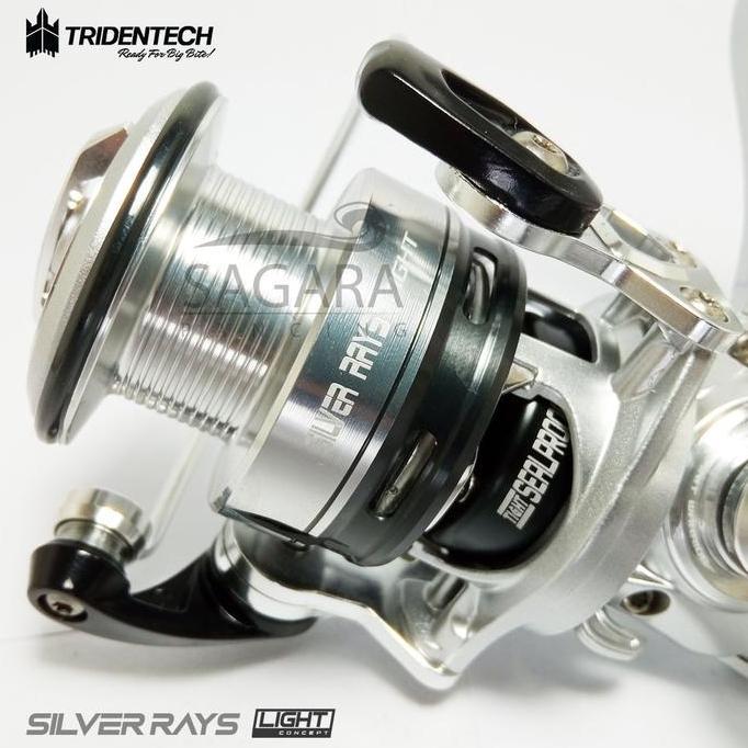 Reel Tridentech Silver Rays Light Reel Pancing Spinning