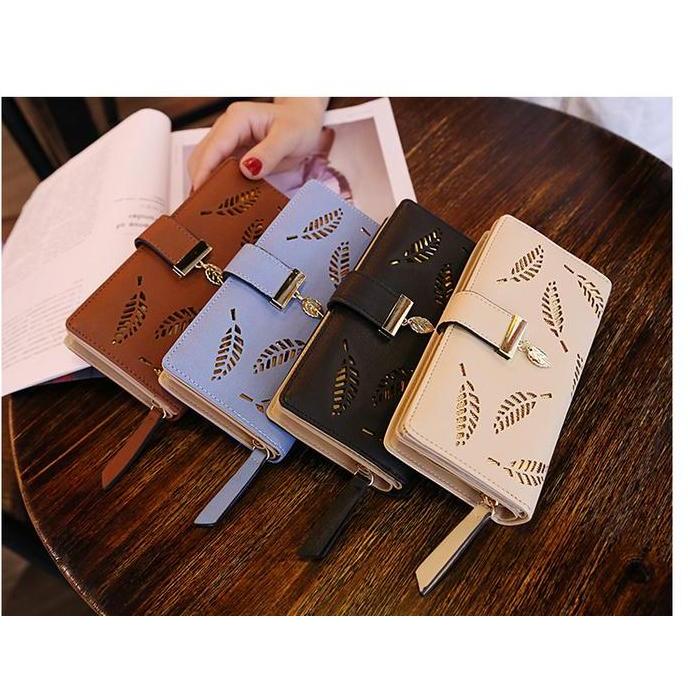 Dompet Wanita Kulit Dompet Kecil Muat Kartu Import Premium Aesthetic WL005 MERIDA resleting HC