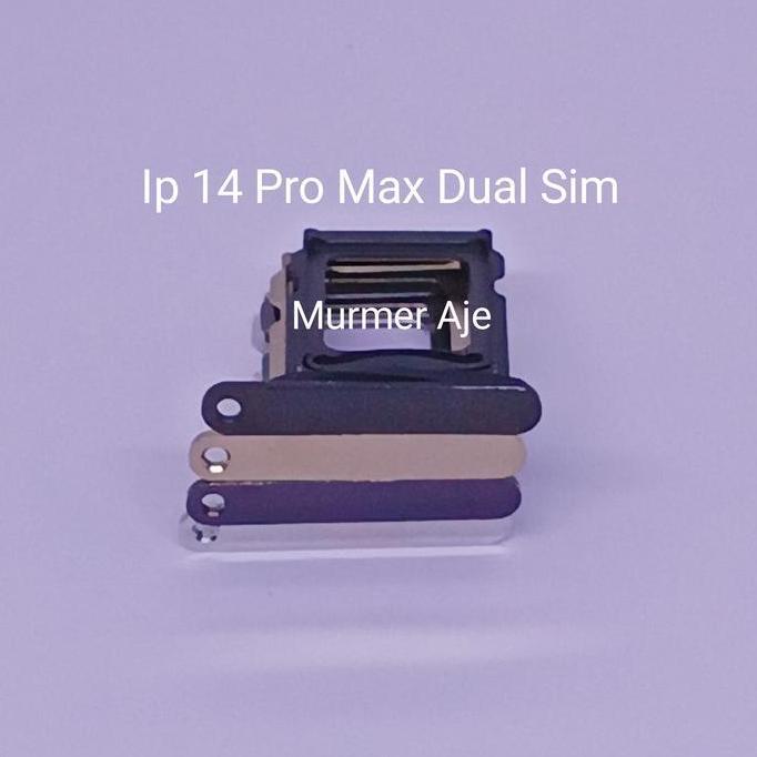 sim card tray slot sim card iphone 14 pro 14 pro max dual sim oem [terbaik]