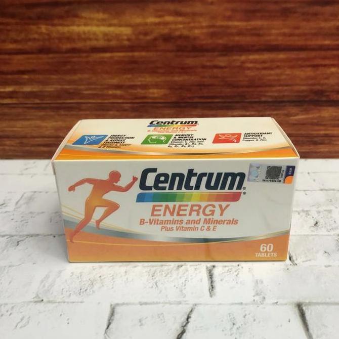 Centrum Energi B Plus Vitamin C & E 60s