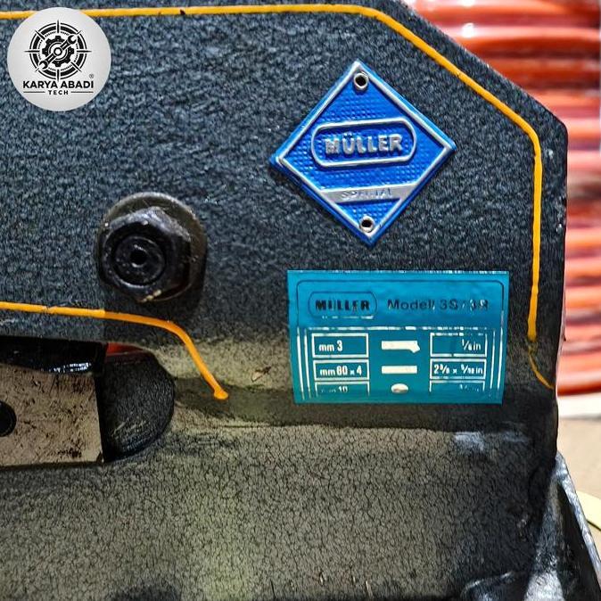 Jumaniseller44 - Alat Potong Plat Manual / Gunting Plat Muller 3S/3R / Gunting Plat 3Mm