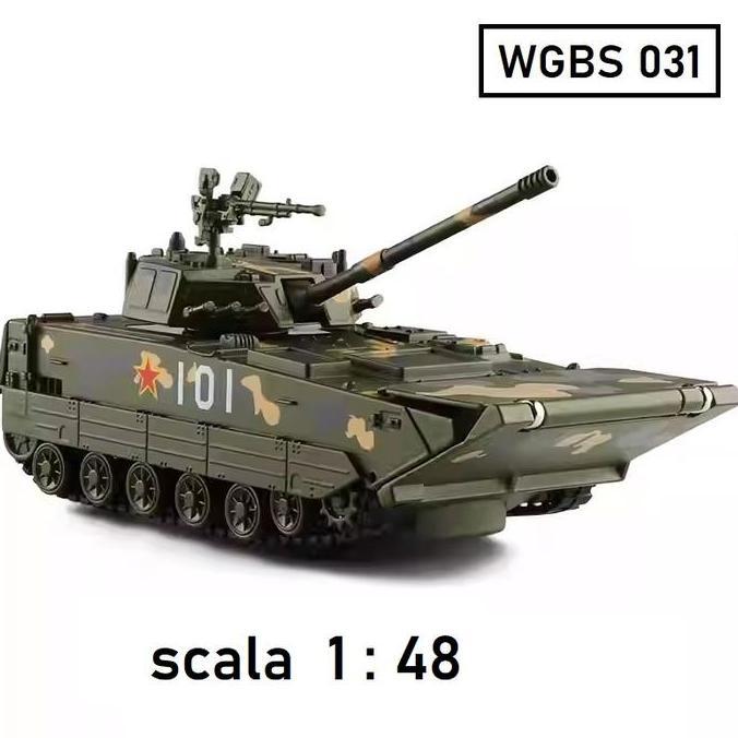 Diecast TANK Military Model Tank Amphibi Mainan anak [terbaik]