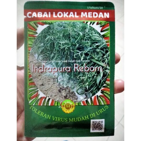 Benih Cabe Merah Keriting INDRAPURA REBORN 10 Gram - CMK INDRAPURA REBORN - Bibit Cabai Lokal medan 
