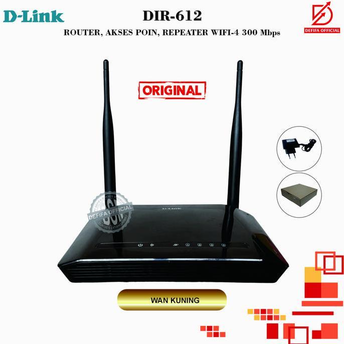 Modem Router Wireless Wifi D-Link Dlink DIR-612 Normal Voucheran
