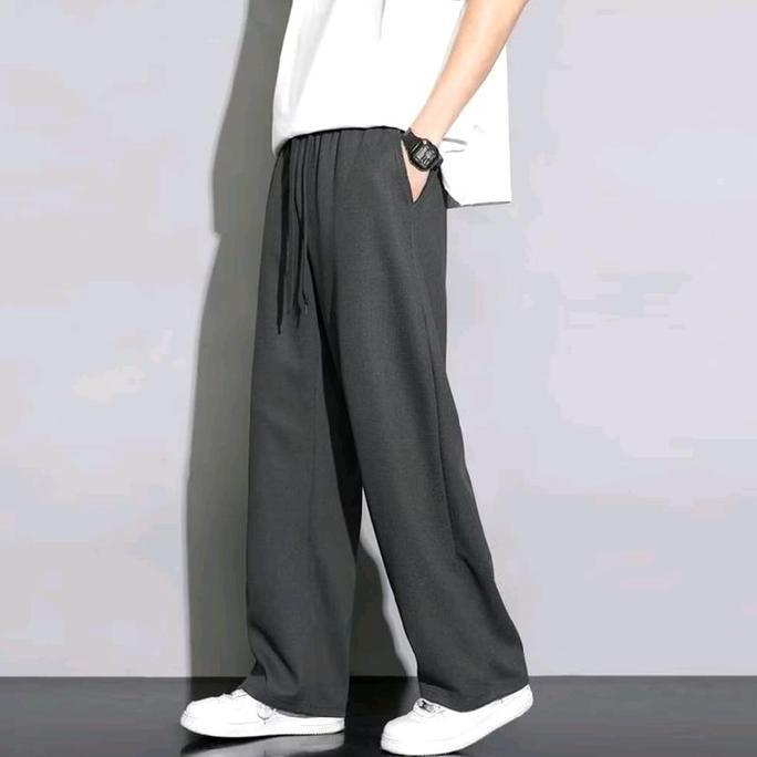 Terlaris Celana Training Panjang Jumbo Xxl Baggy Pants Pria/Wanita Corea Style Sport Jogger Joger Fl