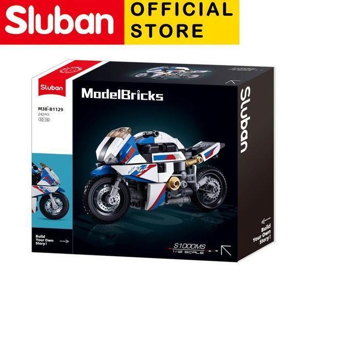 Promo Mainan Brick Sluban Motor Sports Series M38 B1129 Cod