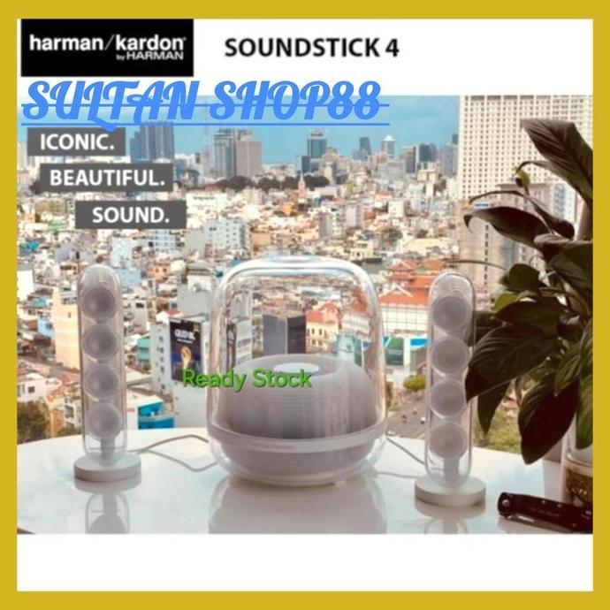 Promo HARMAN KARDON SOUNDSTICK 4 WIRELESS BLUETOOTH WHITE I SOUNDSTICK 4 HARMAN KARDON Diskon