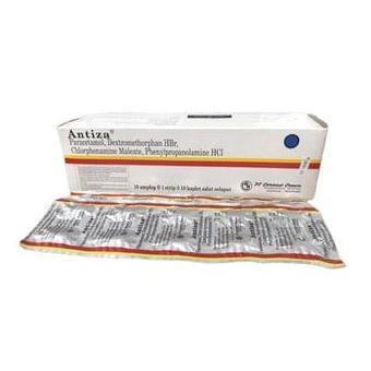 TERMURAH - ANTIZA TABLET OBAT DEMAM BATUK PILEK | PER BOX
