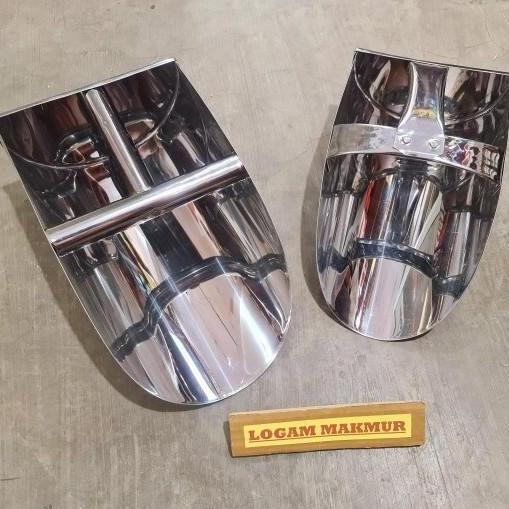 Allthebest SEROK STAINLESS JUMBO - SENDOK SEKOP BERAS JAGUNG KEDELAI SEMEN TEPUNG