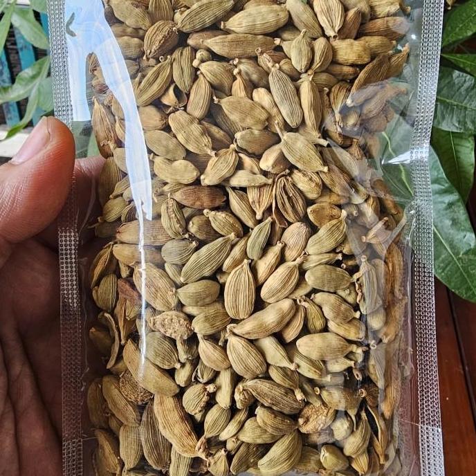 Kapulaga Arab 100gr - Kapulaga Hijau - Kapulaga India