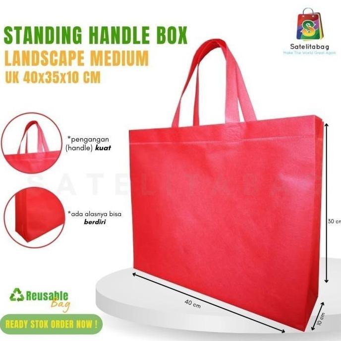 Tas Goodie bag spunbond Landscape 40 x 35 x10