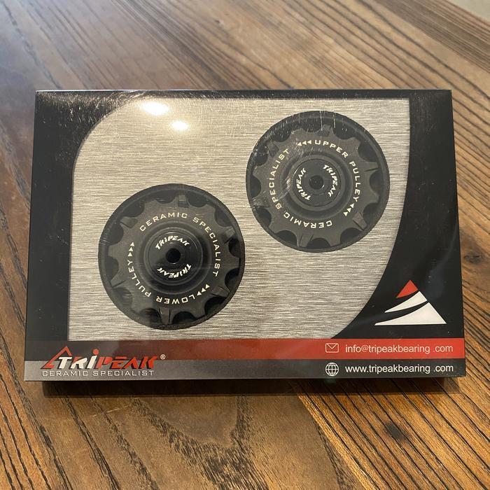 Tripeak Pulley Jocky 12-12T 11 Speed Ceramic Bearing Pulley Rd - Super Loncer Original Dan Terpercay