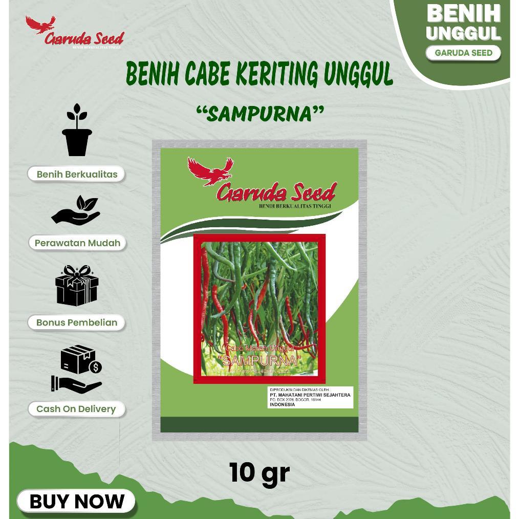 Benih Bibit Cabe Keriting Unggul Sampurna 10 Gram Garuda Seed