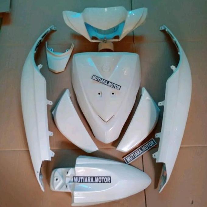 Full Set Body Halus Yamaha Mio Mio GT warna putih