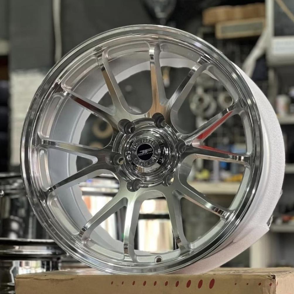 velg mobil ring 18 JF LUXURY NF FULL MIRROR FLOW FORMING R18 velg racing Fortuner pajero hilux Ford 