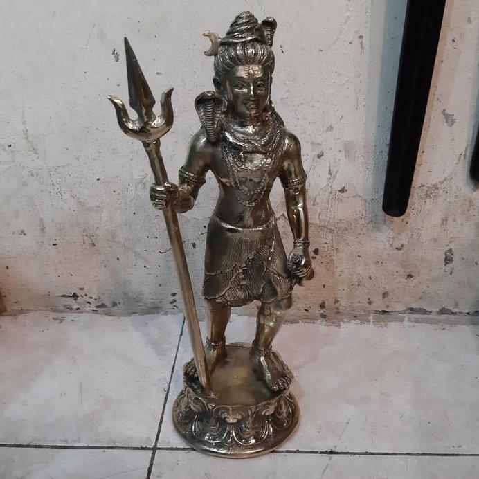Barang Antik Dewa Siwa Bahan Kuningan