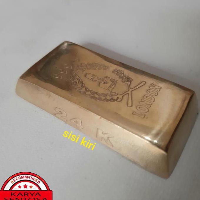 Emas Batangan Super Lm Sukarno Padi kapas 250 Gram Istimewa