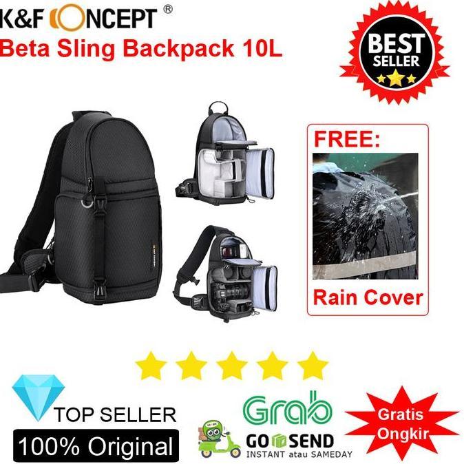 KNF CONCEPT Tas Kamera Backpack Sling KF-1305 for DSLR Mirrorless