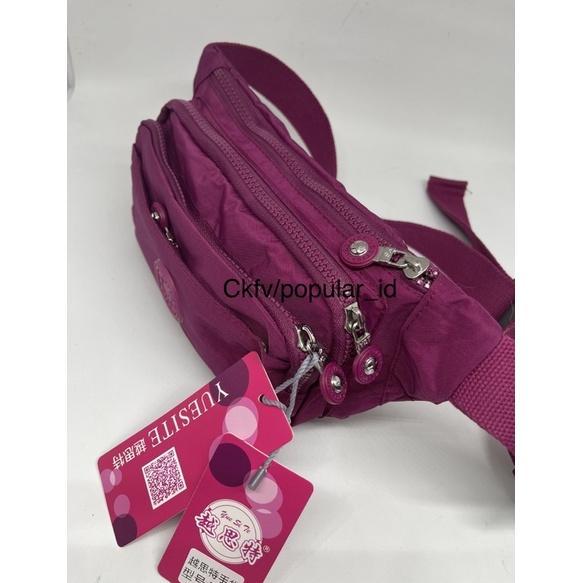BestPromo Waistbag Impor/Tas Pinggang Pria/Wanita/Tas Dada/7848