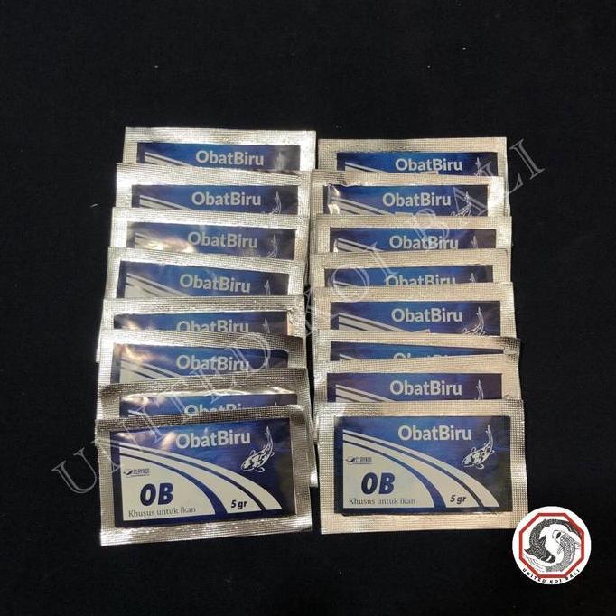 OBAT KARANTINA IKAN KOI - OBAT BIRU - 1 BOX