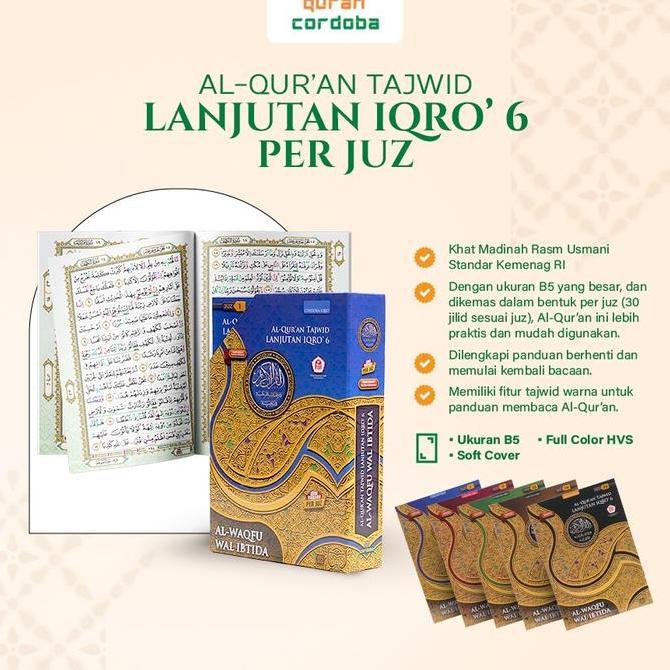 Al Quran Per juz ukuran Besar B5 quran cordoba