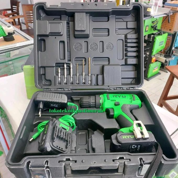 Bor Cas Ryu RCD 12V Cordless Drill Bor Baterai Batre RYU 12 Volt