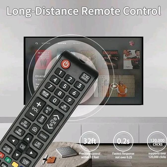 Remot Remote TV Samsung LED LCD PLASMA Remot Control AA59-00741A Original