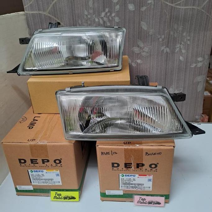 SHENDION Head lamp lampu besar Baleno 1995-1997 218-1113 Merk Depo
