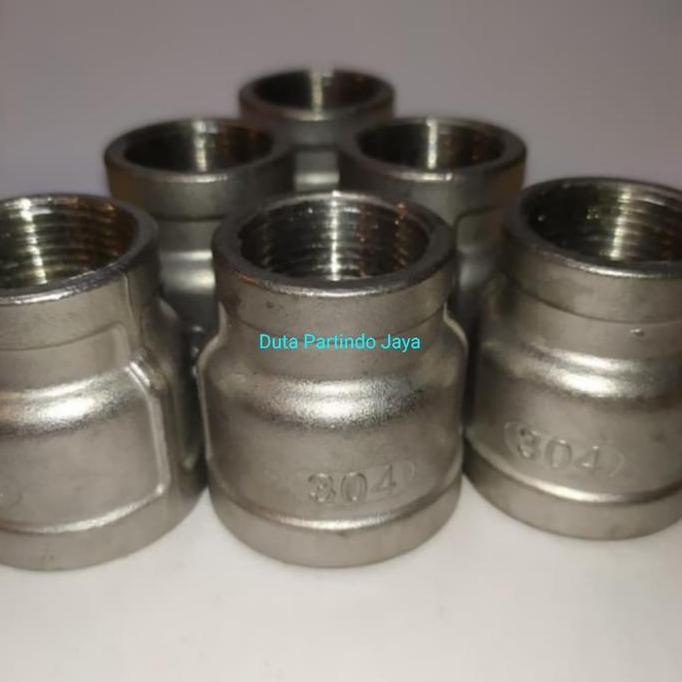 V Sok Reducer stainless drat 2 x 1"(inch)-Vlok Sok stainless
