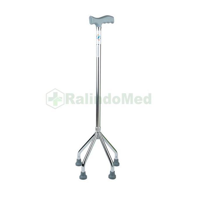 Tongkat kaki 4 merk Sellaco alat bantu jalan