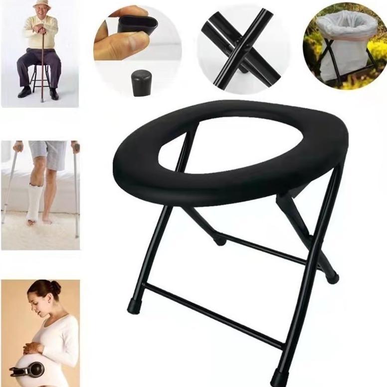Terlaris Kursi Toilet Wc Duduk/Wc Duduk Portable/ Toilet Bagi Orang Tua Kursi Wanita Hamil Dewasa [A