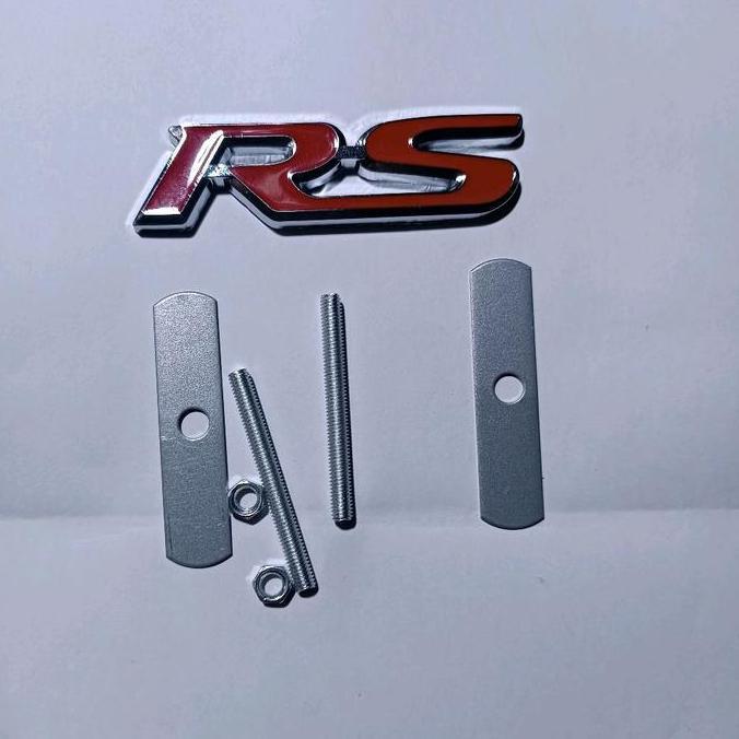 KEYMAZ Emblem Logo RS Depan Brio