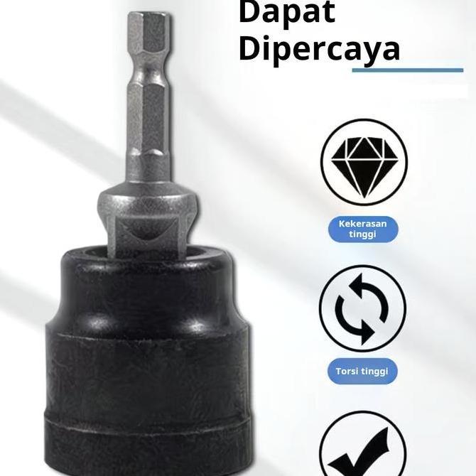 CIARY Kunci soket khusus dongkrak, kunci listrik, alat bantu membongkar ban mobil silang, obeng list