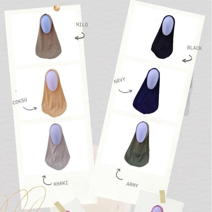 HIJAB CRIA HIJAB BAHAN JERSEY CAHAYA SHIFA