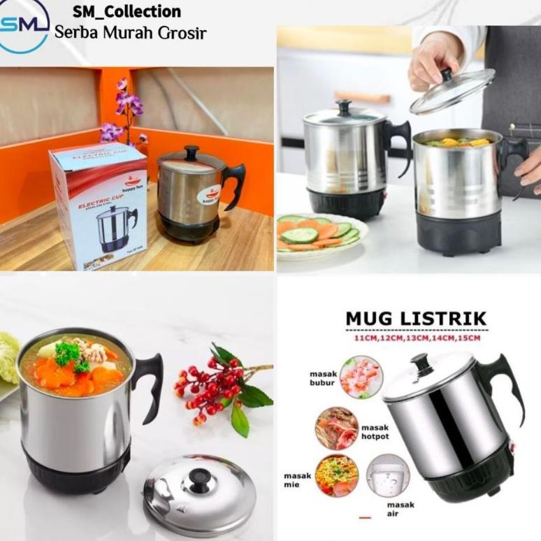 pengiriman cepat mug elektrik/Teko Stenlis/Mug Stenlis/Mug Serbaguna/teko listrik/eskan listrik/mug 
