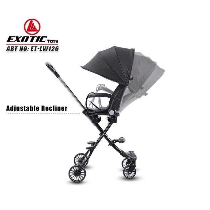 [BAMS] STROLLER BABY LW 126 DORONGAN ANAK MIKRO TRIKE EXOTIC PACIFIC LW 126 121 120 118 STROLLER Rod