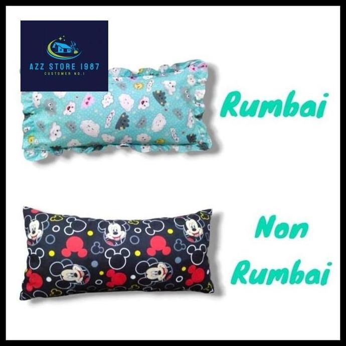 Sarung Bantal imut 30x60 || Sarung Bantal Anak Cinta Mini