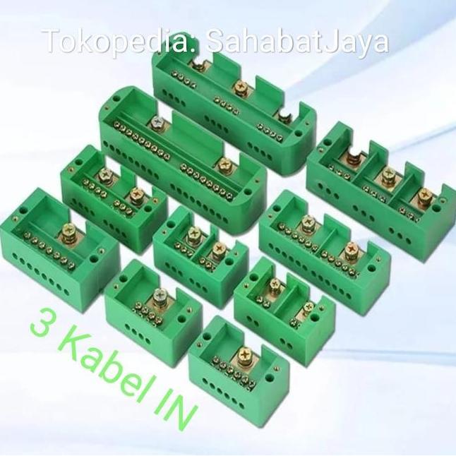Terminal Junction Box 3 In 691215184 Out Konektor Kabel