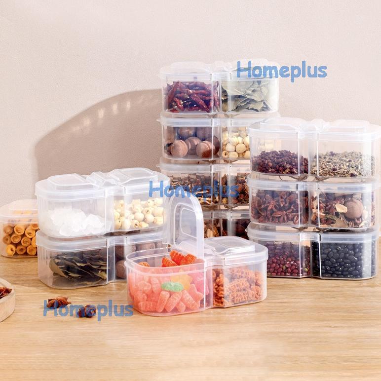 PROMO Kotak Dapur / Food Container Transparan / Fresh Box Kedap Udara / Serbaguna Plastik