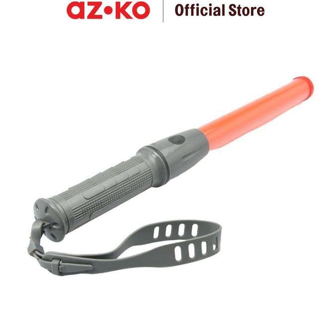 Ready AZKO Krisbow Tongkat Lalu Lintas 2Xc Tongkat Polisi Lampu Tongkat Lampu Pengatur Lalin Police 