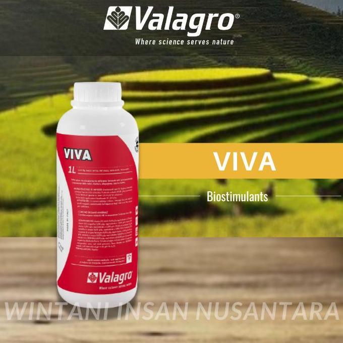 Promo Pupuk Organik Cair Valagro VIVA Biostimulant isi 1 Liter MENINGKATKAN AKTIFITAS BIOLOGIS TANAM
