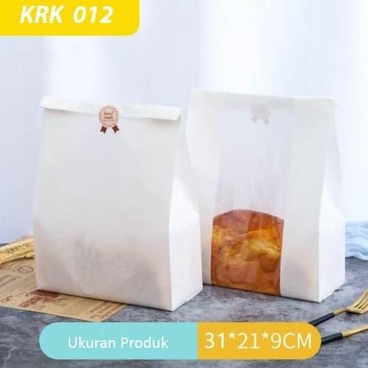 ~^~^~^] Packaging Kertas Roti KRK012/ Kemasan Kertas Roti/ Roti Tawar