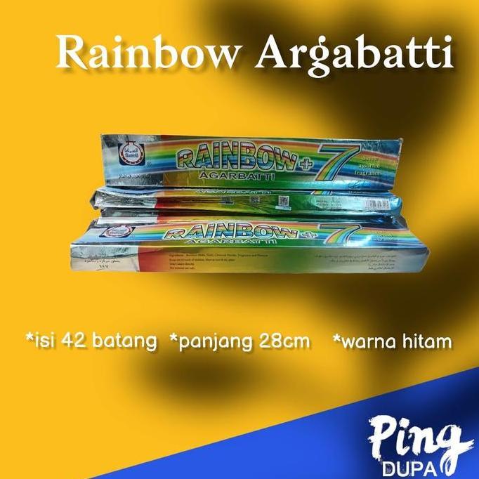,,,,,,,] Dupa Hio Rainbow 7 Aroma Original