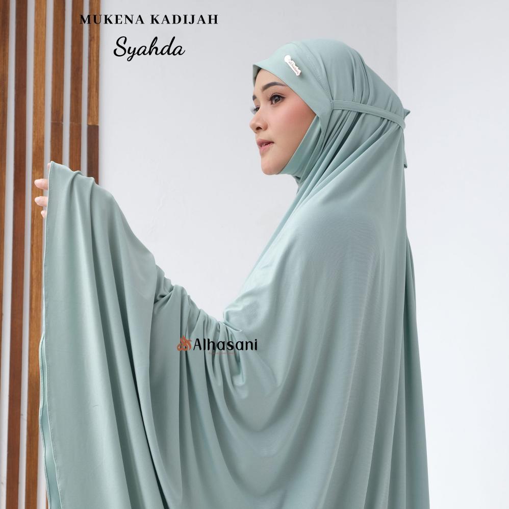 Terlaris Mukena Jersey Syahda,Muikena Jersey Malaysia,Mukena Jersey Premium Jumbo